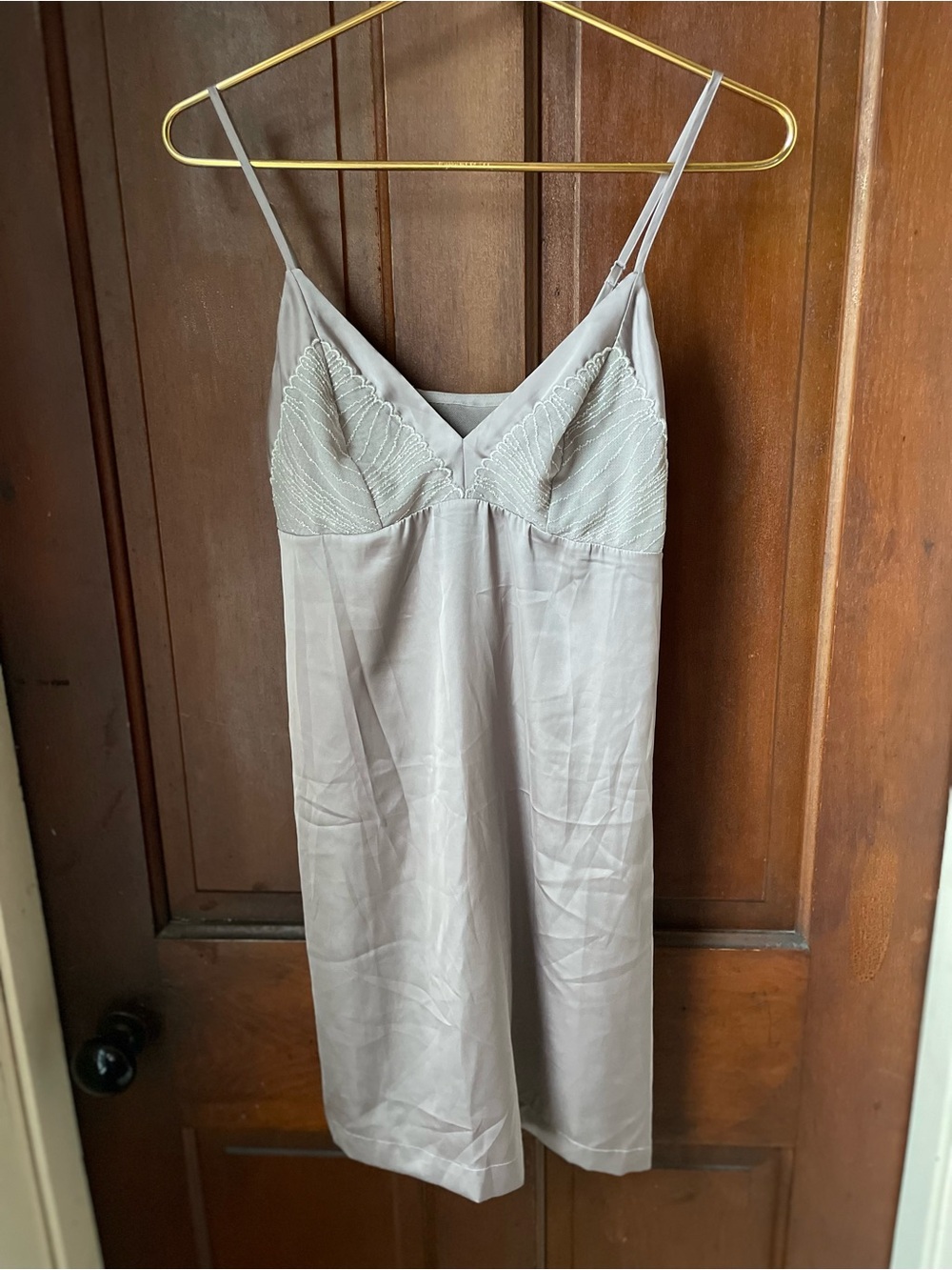 Soma women's small spaghetti strap slip dress nightgown